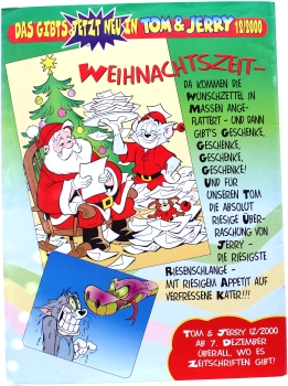 Tom & Jerry Comic Magazin Nr. 11 (2000): Heiße Schlacht um kalte Küche von Ehapa